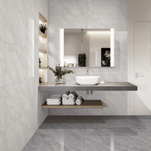 Carrara 12in. Polished Porcelain Marble-Look Floor Tile – 448 sq.ft