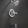Delta Classic Single-Handle 5-Spray Tub and Shower Faucet in Chrome (Valve Included)