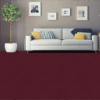 Red Peel and Stick Carpet Tiles 12 x 12 in. (324 sq. ft.)