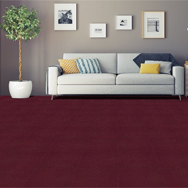 Red Peel and Stick Carpet Tiles 12 x 12 in. (324 sq. ft.)